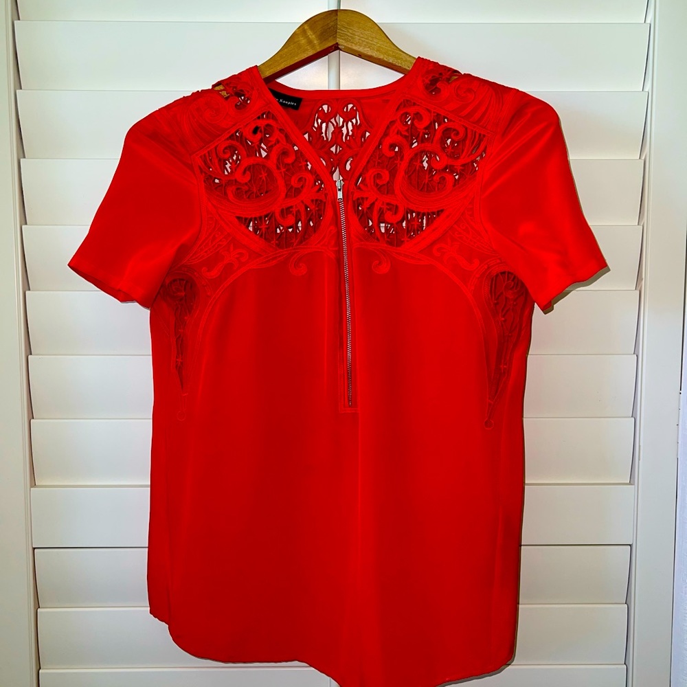 The Kooples short sleeve blouse